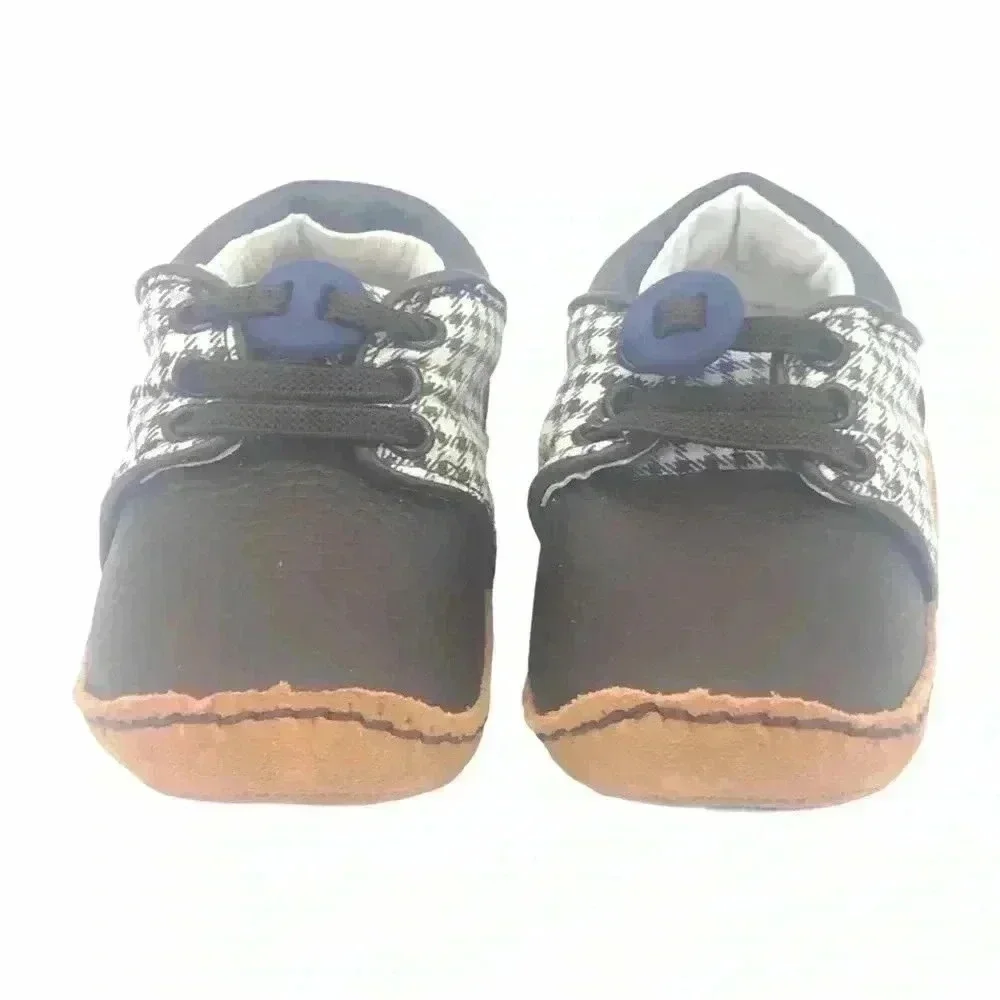 RILEYROOS RAVE DESERT SNEAKERS BABY SHOES 6-12 MONTHS LEATHER NEW IN BOX